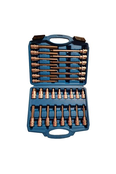 Globalport Retail 30-piece HEX wrench set, 1/2", CR-V steel