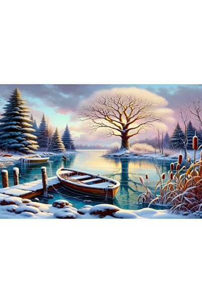 Aden DEKORATİF MANZARA KANVAS TABLO