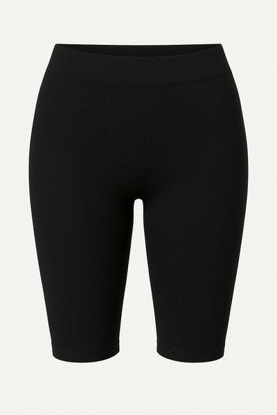 FATELLA Women's Black Sports Leggings Shorts – Fitness Leggings Suitable for ...