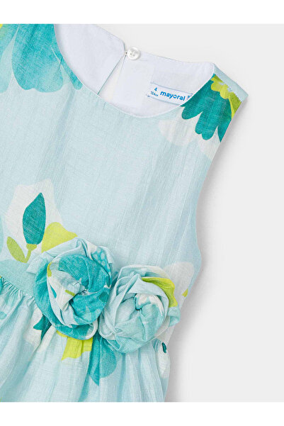 MAYORAL Girl Elegant Dress 3911 Green