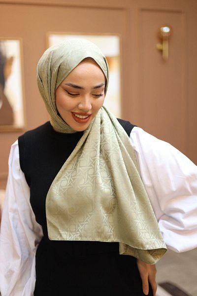 Silk Home Deluxe Shawl 40003-34 Water Green