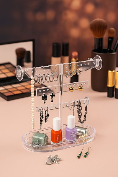 LİRAZON Lirazon Accessory Stand - Jewelry Organizer - Necklace - Ring - Earring Organizer