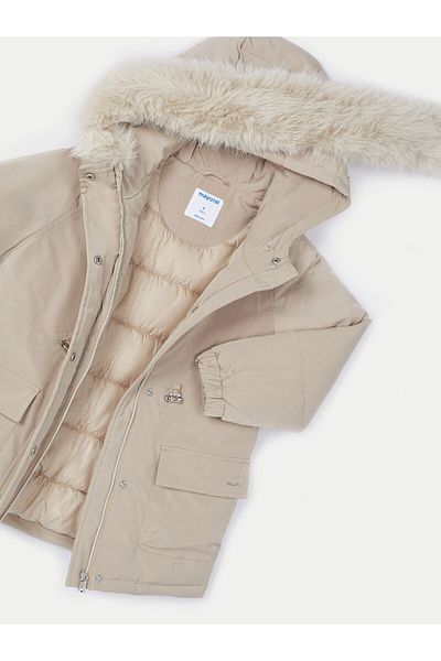MAYORAL mayoral Girl Parka 4493 Brown