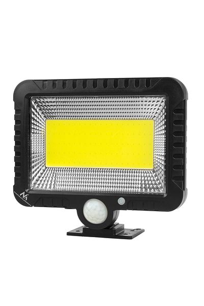 Maclean Lampa solara LED, cu senzor, MCE438 IP44, negru