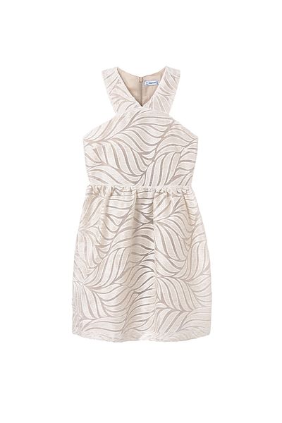 MAYORAL Girl Elegant Dress 6976 Beige