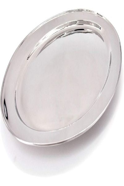 Venüs VENUS 50C Oval Platter SS 202 OP-0756 – Durable Stainless Steel Dish