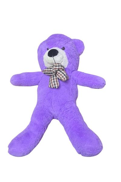 huitich Purple Teddy Bear Style with Ribbon 60cm
