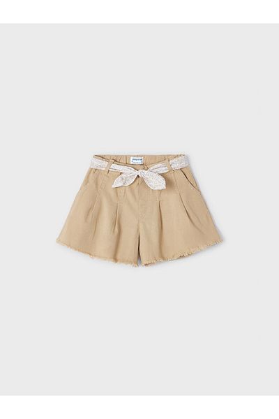 MAYORAL Pantaloni scurți din material textil pentru fete 3209 bej