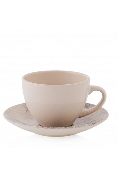 HomeVibes Cup and Saucer SAHARI 190 ml