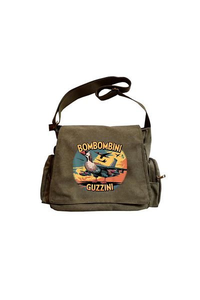 Toum Bombombini Guzzini Printed Unisex Messenger Bag
