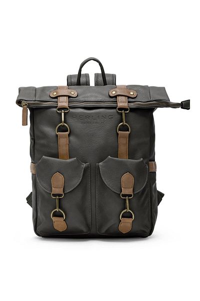Herling - Rucksack, Grey, Unisex