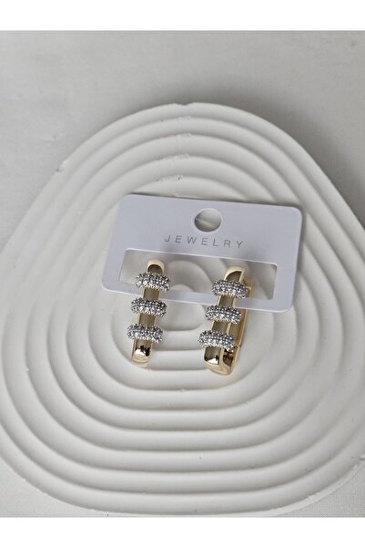 Roya Happiness LEYLA KÜPE TAŞLI VİP KÜPE GOLD SERENAY KÜPE XUPİNG İŞÇİLİK