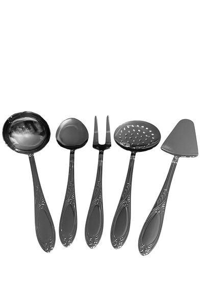 İNTER CELİK İnter Steel Emerald Model Service Set 5 Pieces.