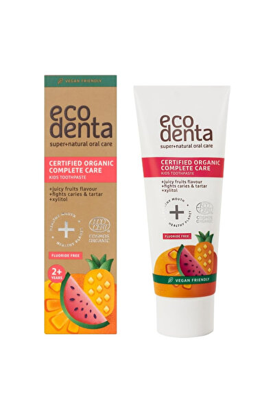 Ecodenta Certified Organic Complete Care Kids Toothpaste, Juicy Fruits Flavor, 75ml