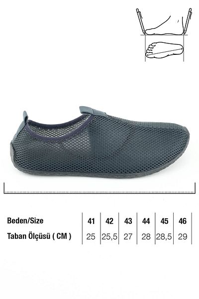GEZER Summer Unisex Pvc Sole Beach Sea Pool Shoes