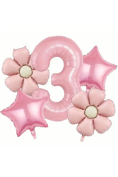 ALYA Σετ γενεθλίων PARTY 3 Age Daisy And Star