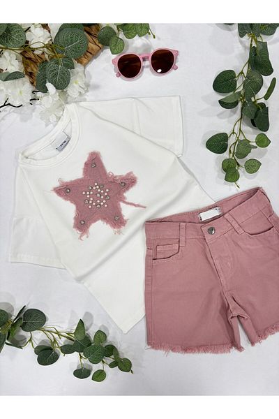 ChibuumKids GIRL'S SHORTS SET