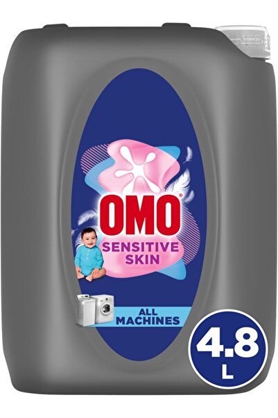 Omo Liquid Laundry Detergent for Sensitive Skin, Gentle on Skin, Tough on Sta...