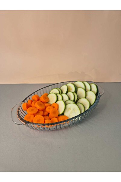 Kaveh glass Kaveh Glass Kayo Large Pattern Presentation-Service Plate 28 X 14 cm Pn1289Gcl