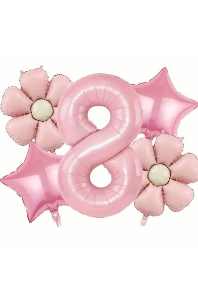 ALYA Σετ γενεθλίων PARTY 8 Years Daisy And Star