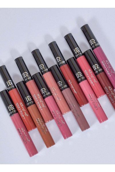 Kerry Rose Lipstick Set of 12 Matte Long-lasting Multi-color