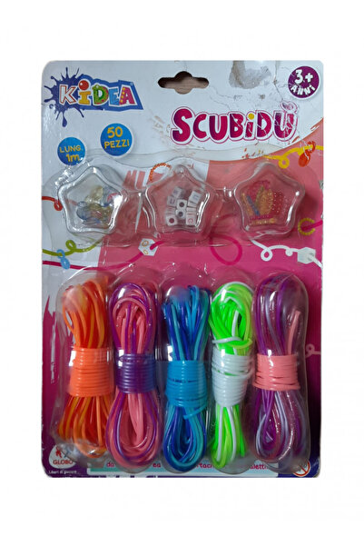 GLOBO Σετ δημιουργίας πλεγμένου βραχιολιού, 50 τεμάχια, Kidea