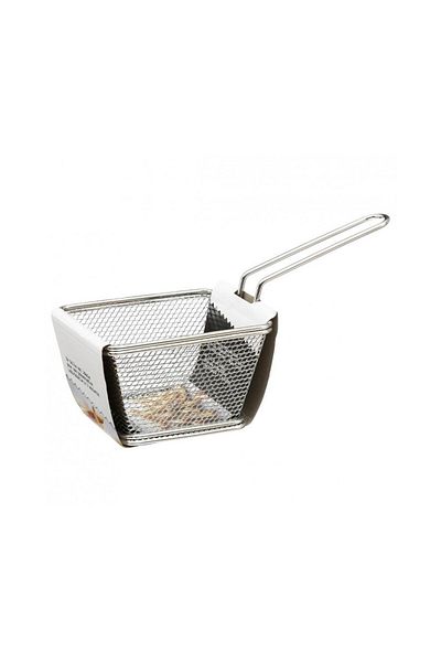 5 five simply smart Coș de servire pentru cartofi prăjiți 5Five, oțel cromat, 10,5x9x6,5 cm