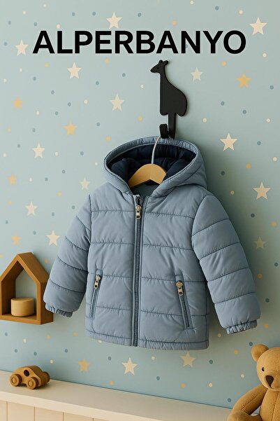 BellaBagno Zürafa Figürlü Yapışkanlı Banyo , Mutfak Askılık - Çocuk Odası İçin Sevimli ve Pratik Duvar Askısı