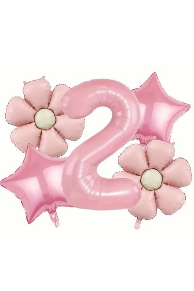 ALYA Σετ γενεθλίων PARTY 2 Age Daisy And Star