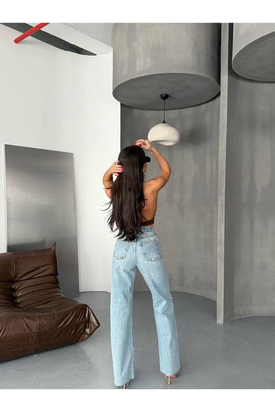 DENİKK TREND SPECIAL DESIGN ΦΑΡΚΙ Άνετο ΜΟΝΤΕΛΟ ΤΕΝΙΣ ΤΖΙΝ PALAZO BAGGY ΠΑΝΤΕΛΟΝΙ 30