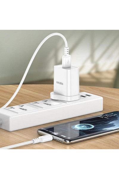 REDz Accessories KSC-982 Cable with Type-C, Compatible with iPhone 15/16 and Android, 60W Data Transfer, White