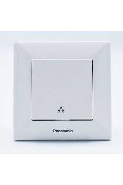 PANASONIC Push button Arkedia Panasonic, ST, white