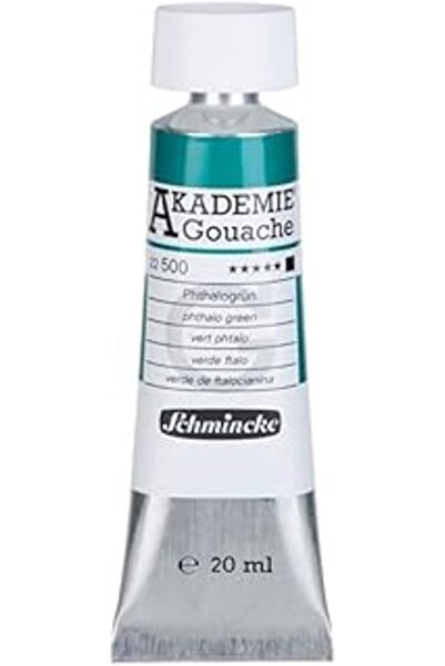 Schmincke Akademie Guaj Boya 20 ml 500 Phthalo Green