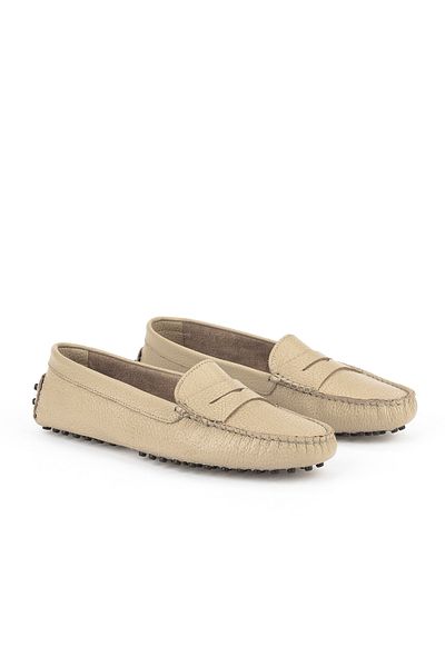 Ziya , Women's Genuine Leather Shoes 1511030Z360 Beige