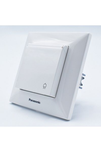 PANASONIC Socket with cover Arkedia Pansonic, ST, white
