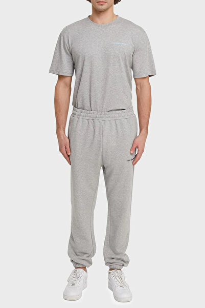 LES BENJAMINS Ανδρικό παντελόνι από 100% βαμβάκι με ελαστική μέση και τσέπες, κανονική εφαρμογή LB21SSCORMUSP