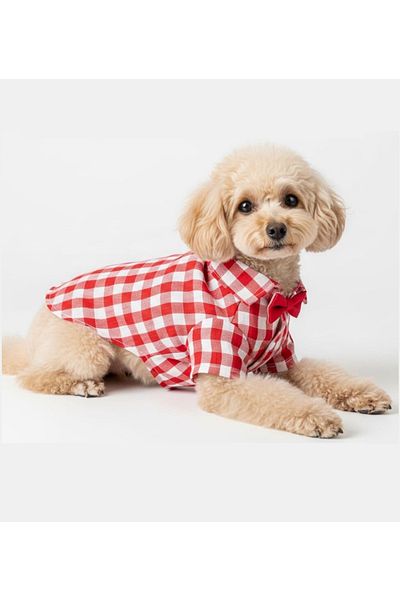 Buddy Store New Season - Summer Checkered Shirt Series for Cats and Dogs (with New Color Options)