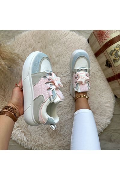 dehaine Women's sneakers Star, fashion, casual, high sole