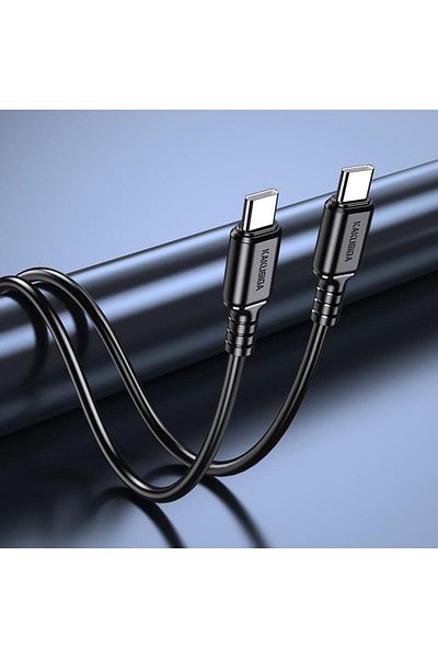 REDz Accessories Cablu KSC-982 cu cablu Type-C, compatibil cu iPhone 15/16 și Android, transfer de date 60W, negru