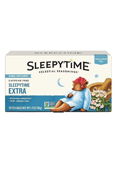 Celestial Seasonings شاي سليبي تايم إكسترا، شاي صحي، خالي من الكافيين - 20 كي...