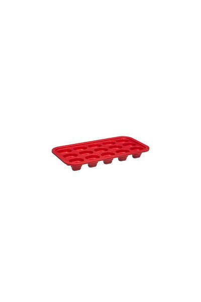 5 five simply smart Ice form Red SG, silicone, 28x14.5x3.7 cm