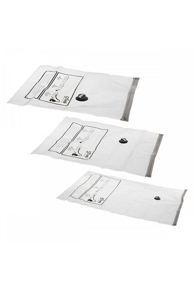 5 five simply smart Set of 5 vacuum bags 5Five, polypropylene, transparent