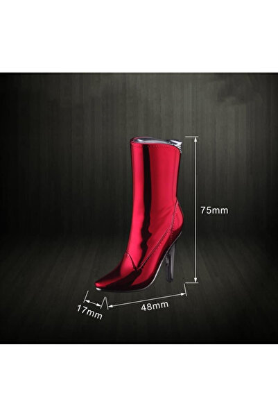 Bizde Ne Yok ki Yeni Sıradışı Topuklu Çizme Görünümlü Kadınlara Özel Doldurulabilir Çakmak