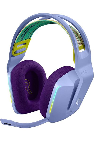 logitech G733 LIGHTSPEED Wireless Gaming Headset Light Purple
