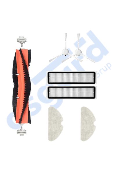 Asgard Grup Dreame D10S, D10S Pro, D9 Max Gen2 Compatible 1 Main Brush 2 Side Brushes 2 Filters 2 Mops