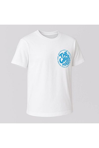 trender Wave Printed White Men's T-Shirt Tr-01