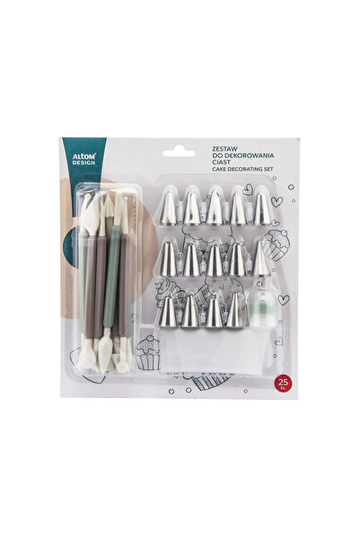ALTOM DESIGN Altom cake decorating set, 25 pieces