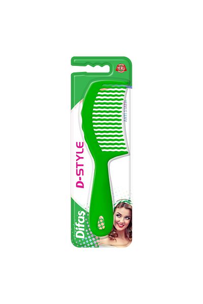 Difaş D-Style Handle Zigzag Comb 2014 / Green