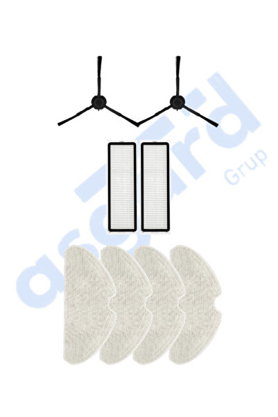 Asgard Grup Dreame F9 PRO compatibil 2 perii laterale 2 filtre 4 mopuri