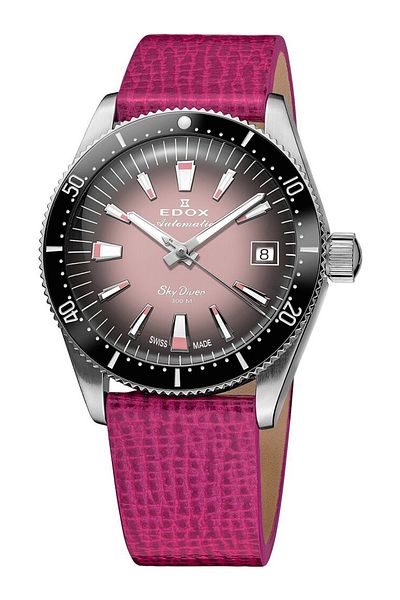 Edox Ceas de damă Edox 80131-3NC-NDRO, Automat, 38mm, 30ATM